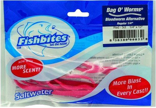 0033 red bloodworm bag - 0033,